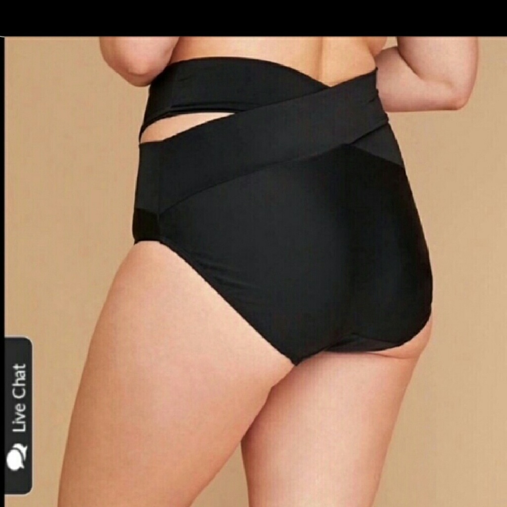 ISO/Want cacique lane bryant high waisted swim 16